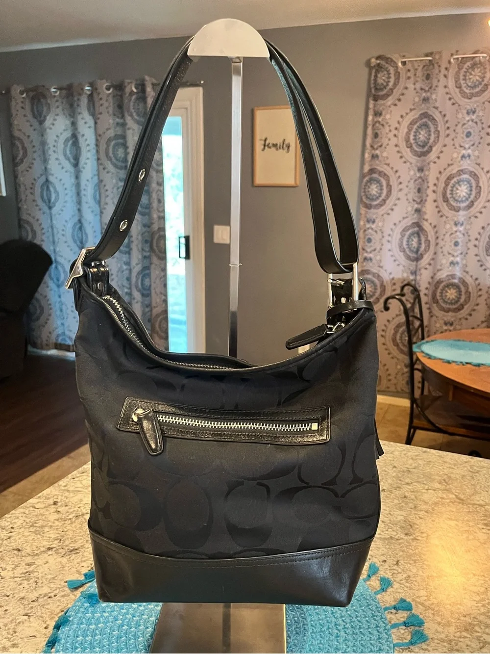 Coach Shoulder Bag Legacy Signature Duffle 21149